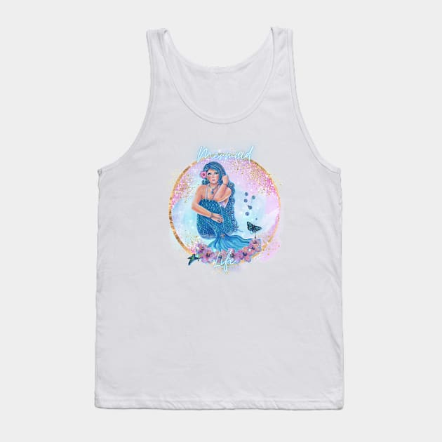 Melasandria Mermaid by Renee Lavoie Tank Top by ReneeLLavoie